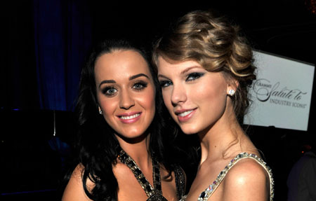 Katy Perry and Taylor Swift.